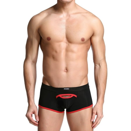 

MRULIC lingerie for women Erotic Men s Thong Underwear Pants Briefs Underwear Underwear Black + M