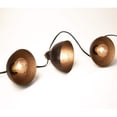 thumbnail image 4 of LumaBase Electric Cafe String Lights with 10 Brown Metal Domes, 4 of 7