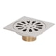 thumbnail image 1 of Drenaje De Piso, Drenaje Rápido Tapa De Filtro Extraíble Desodorante Drenaje De Piso De Ducha Prevención De Reflujo Para El Hogar ANGGREK Stainless Steel Floor Drain, 1 of 8