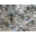 thumbnail image 3 of Ambesonne Abstract Quilted Coverlet 3 Pcs, Art Ethnic Stripe Pattern, King Size, Off White and Charcoal Grey, 3 of 4