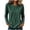 Army Green, variant on Women’s Vertical‑Stripe Crew Neck Long Sleeve Top,Loose Fit Basic T‑shirt, Solid Color Long Sleeve Blouse,Sizes S-5XL