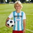 thumbnail image 6 of Soccer National T-Shirt Uniforms Printing Short Sleeve Shirts for Boys Fans, 6 of 6