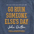 thumbnail image 3 of Yellowstone - Go Ruin Someone Elses Day - Men's Short Sleeve Graphic T-Shirt, 3 of 6