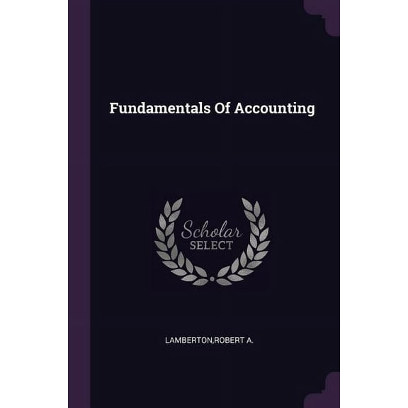 Fundamentals Of Accounting (Paperback)