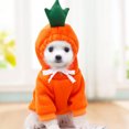 thumbnail image 4 of Transformación de frutas perro gato perro pequeño y mediano otoño e invierno suéter ropa de lana suministros mascota Teddy Fadou, 4 of 4