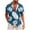 Blue, variant on UVEASISHA Men's Vacation Shirts Big and Tall,Bowling Shirts for Men Funky Short Sleeve Button Down Shirt Casual Summer Tropical Beach Shirts 2025 Clearance Sales Today