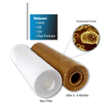 thumbnail image 4 of 10 PCS Universal Water Filter PP Cotton Filter Sediment Water Filters Polypropylene Material , 1 Micrometre, 4 of 7