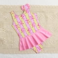thumbnail image 3 of DuoJiaJ Girls Swimwear For Swimming Training With 3D Print And Open Back Design Size 4-5 Years, 3 of 3
