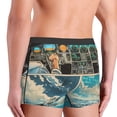 thumbnail image 2 of Haiem Comic Airplane Cockpit Illustration Men's Boxer Briefs, Every Day Comfort Stretch Cotton Moisture-Wicking Underwear-Small, 2 of 8