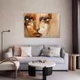 thumbnail image 5 of Abstract Decorative Painting Of Human Face Framed Gallery Poster Decorative Painting Canvas Wall Art Living Room Posters Bedroom Painting,Frame-style,24x36inch(60x90cm), 5 of 8