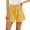 Yellow, variant on Vedolay Women's Summer Shorts Women's Metallic High Waist Leather Shorts Wide Leg Stretchy Shorts Hot Pants,Pink M