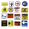 thumbnail image 5 of Paquete de 50 pegatinas de vinilo impermeables para botellas de agua para portátiles, 50 diseños diferentes (señal de advertencia estilo 2) oso de fresa Electrónica, 5 of 5