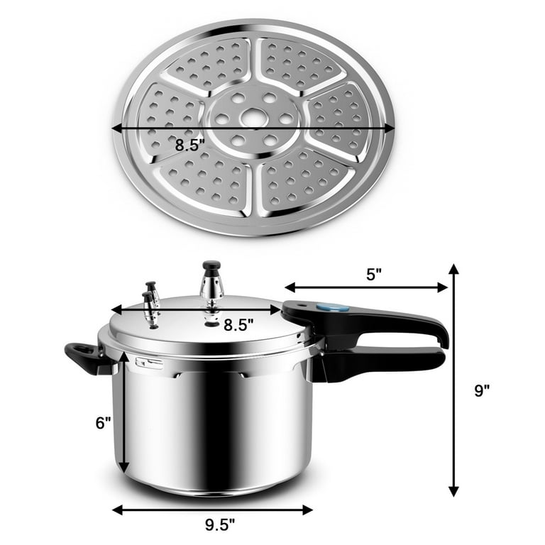 Costway 6 Qt. 4-in-1 Stainless Steel Slow Cooker