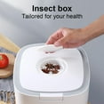 thumbnail image 4 of Cubo De Arroz De Moda, Diseño De Estilo Nórdico, Indicador De Capacidad Transparente, Sellado Integral De 360, Resistencia A Los Insectos, Apertura Y Cierre, 4 of 8