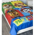 Paw Patrol 5Piece Toddler Bedding Set & Blanket, Blue, Top Pups