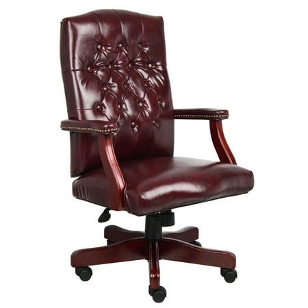 Boss Office & Home Traditional High-back Executive Swivel Chair