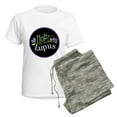 thumbnail image 5 of CafePress - Lupus Awareness Quote Pajamas - Women's Short Sleeve Print T-Shirt and Pants Light Cotton Pajama Set, 5 of 7