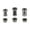 6piece chuck set, variant on Multiple Size Compatible Router Collet Adapter for Engraving Machines Facilitating Easy Bit Changes and Stable Operations