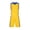 Yellow, variant on Amidoa Boys Summer Athletic 2 Piece Outfits CrewNeck Performance Tank Top and Active Casual Elastic Waist Short Kids Clothing Set White Size XS