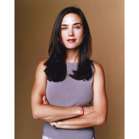 Jennifer Connelly in Gray Sleeveless Portrait Photo Print (8 x 10)