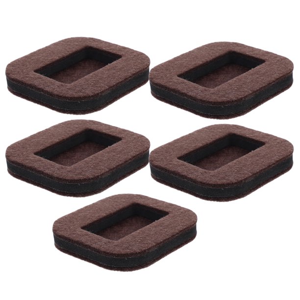 Hytrove 5Ud Tapones De Fieltro Para De Almohadillas Antideslizantes Para Madera Y Alfombra
