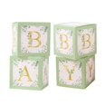 thumbnail image 4 of Balloons Boxes with BABY Letters for Baby Shower, Birthday Balloon Blocks Decorations for 1st Baby Shower, Gender Reveal Party, Newborn Photo Props Green, 4 of 8