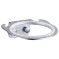 thumbnail image 1 of Hair Dryer Holder Wall Mounted Organizer NoDrill SpaceSaving Bathroom Rack for Dryer and Straightener Silver, 1 of 4