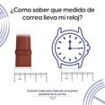 thumbnail image 4 of Correa Para Reloj Klokker Strap Banda Piel Lisa Color Coñac de 22mm, 4 of 4
