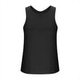 thumbnail image 4 of GERsome Women's Workout Tops Racerback Athletic Scoop Neck Tank Tops Sleeveless Solid Color Loose Fit Yoga Running Gym Tee Shirts for Women, 4 of 8