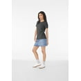 thumbnail image 3 of BELLA+CANVAS Women's Crew Neck Personalized T-Shirt, Create your own Designs, Dark Grey Heather, Medium, 3 of 6