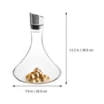thumbnail image 4 of IFANLANDOR 1Pack Cool Decanter with Fast Decanting Function for Wine Connoisseurs and Parties, 4 of 8