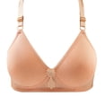 thumbnail image 2 of Samickarr Wireless Minimizer Bras for Women Full Coverage Gathered Up Lingerie Wirefree Comfort Breathable Minimizer Bralettes Adjustable Shoulder Strap Daily Bras, 2 of 5
