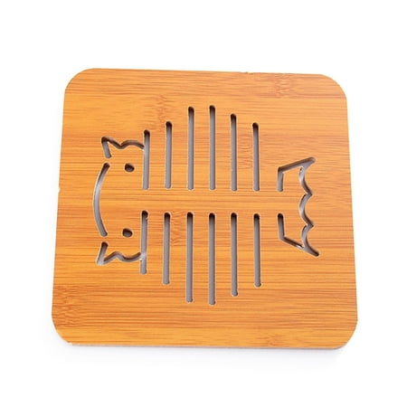 

SUKIY Wooden Table Placemat Heat Resistant Hot Pot Coasters Cup Mat Tea Coaster