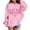 Pink, variant on Hoodies for Girls City Name Letter Print Grey Hoodie Casual Long Sleeve Classic Hoodie Fall Clothes Boys 5-6 Years Clothes