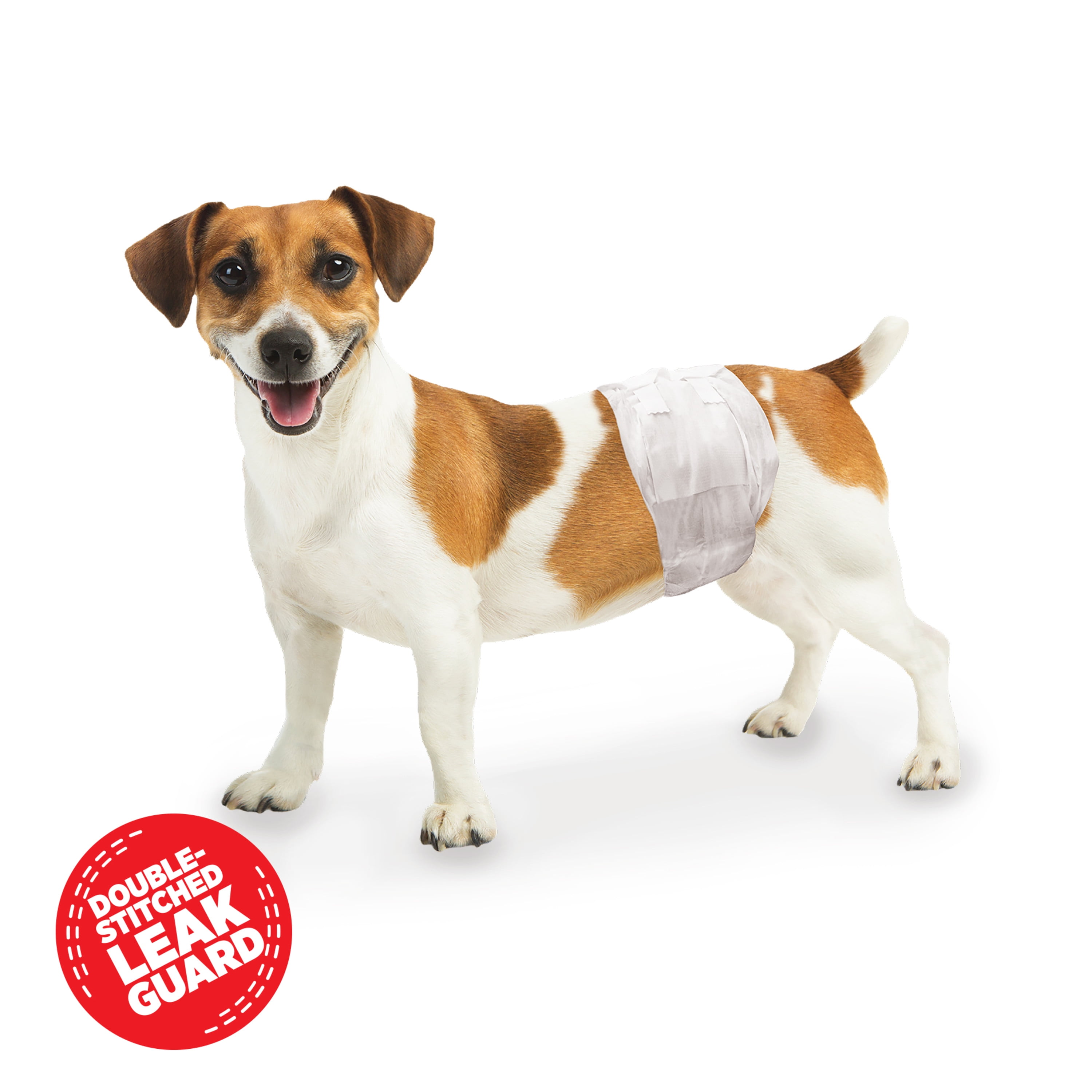  Wiki Wags Disposable Dog Wraps  Leak Proof Dog Diaper for  Male Marking and Incontinence, Small : Pet Diapers : Pet Supplies