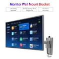 thumbnail image 3 of Monitor Wall Mount Bracket Articulating Adjustable Monitor Arm Stand with Extension for 13 to 27 Inch Screen, 3 of 8