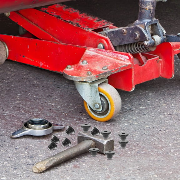 BESTONZON Oil Reservoir Filler Plugs Black High Grade Rubber for Floor Jacks