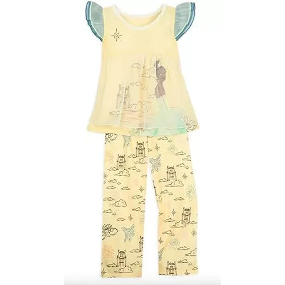 Disney Tiana Sleep Set for Kids – The Princess and The Frog Size 7/8
