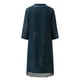 thumbnail image 4 of Vestido largo hasta la rodilla para mujer, vestido sin mangas con estampado Floral de talla grande y chal de gasa de media manga, cárdigan, traje de dos piezas Fridja nalpqowj27591, 4 of 6