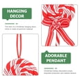 thumbnail image 6 of PTOOTP Festive Red Round Candy Christmas Tree Decorations for Home 1Pack, 6 of 8