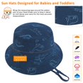 thumbnail image 2 of Gorro de sol DANMY con diseño de dinosaurio para bebé, 12-24 meses, UPF 50+, 2 of 6
