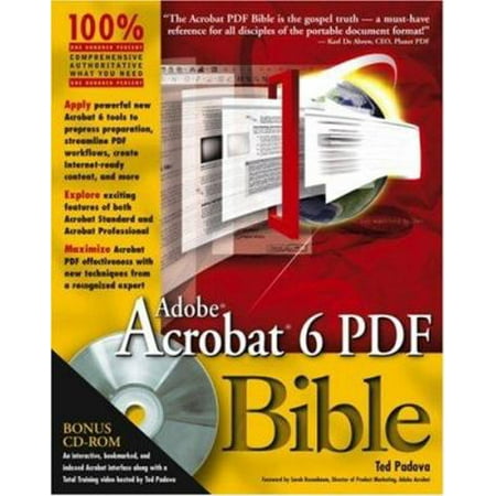 Adobe?Acrobat?6 PDF Bible, Used [Paperback]