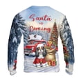 thumbnail image 2 of Santa is Coming Cavalier King Charles Spaniel Merry Christmas Xmas Truck Tree All Over Print 3D Sweatshirt Unisex Merch Dog Lover Gifts - 02023, 2 of 6