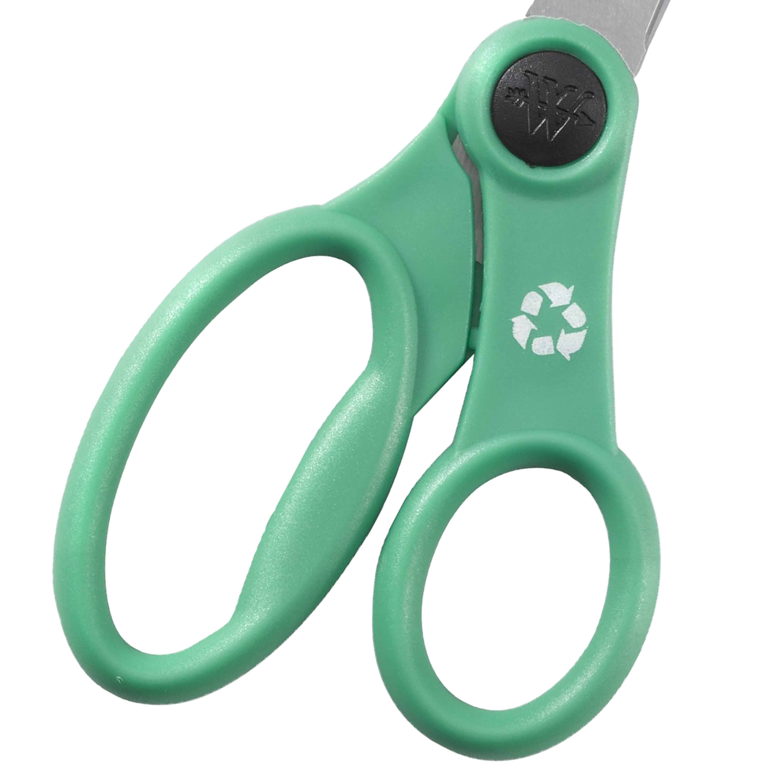 Westcott Kleenearth Recycled Scissors, 8", Straight, Anti-Microbial, Stainless Steel, for Office, Green, 1-Count - image 4 of 8
