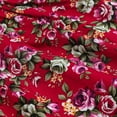 thumbnail image 6 of KONBECA Toddler Girl Outfits Princess Dresses, Baby Girls Long Sleeve One-Piece Floral Print Skirt Casual Dress, Cotton Dresses Red (12-18 Months), 6 of 7
