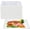 White-8 inch, variant on 150 Pieces Compostable Square Paper Plates, 10 Inch Disposable Eco-Friendly Biodegradable Sugarcane Bagasse Party Plates for Dinner, Picnic, BBQ, Birthday, Wedding, Outdoor Use