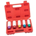 thumbnail image 1 of Juego de llaves de vaso fino, juego de herramientas mecánicas, accionamiento de 1/2 ", protección 15 17 19 21 22 mm, juego de llaves de vaso de, 1 of 9