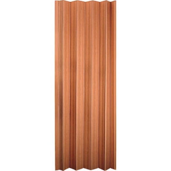 LTL Home Folding Closet Door, Fruitwood Vinyl, 32-36 x 80-In.