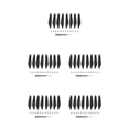 thumbnail image 2 of Methold 8 Uds. Ala aerodinámica de bajo ruido, superficie aerodinámica portátil compacta, fácil de transportar, minimalista, Type2 NO2, 2 of 6
