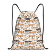 thumbnail image 1 of Bingfone Shiba Inu Dog Drawstrings Backpacks Bags for Men Women Gym Drawstrings Bag-Small, 1 of 6